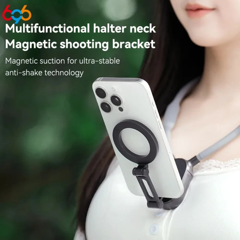 Magnetic Hands-Free Neck Phone Mount