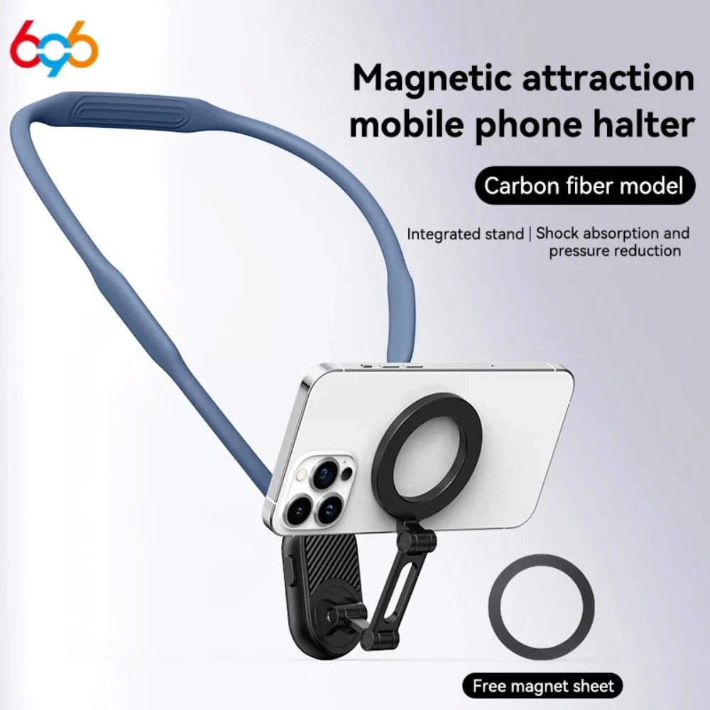 Magnetic Hands-Free Neck Phone Mount